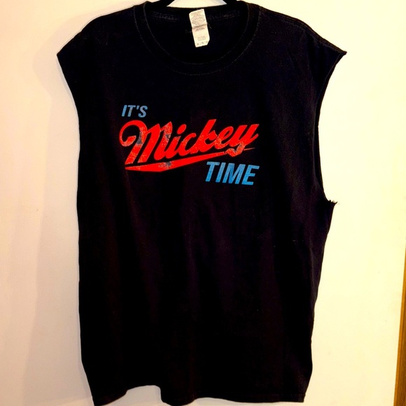 Gildan Other - Rare Mickey Avalon Black Cotton Muscle Concert Tee Shirt Merch Retro Y2K Lg/XL